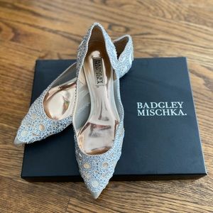 Badgley Mischka Wedding Flats